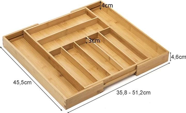 Produktbild Ruhhy Bambus Küchenorganizer