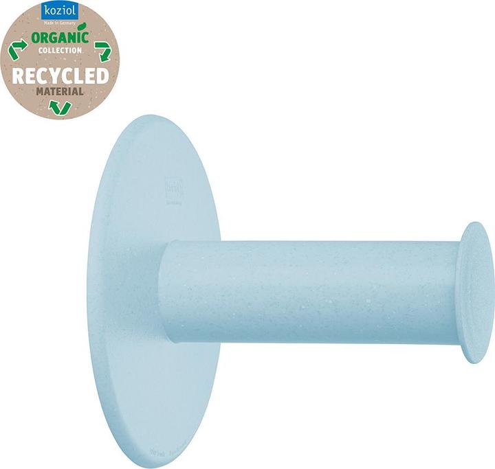 Produktbild Koziol Toilettenpapierhalter Plug'N'Roll Blau, Anzahl Rollen: 1