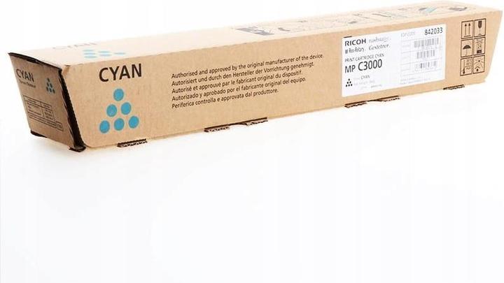RICOH 884949 Cartuccia toner DT3000C per MP C2000/C2030/C2051/ C2500/C2530/C2550/C2551/C3000/ (C)