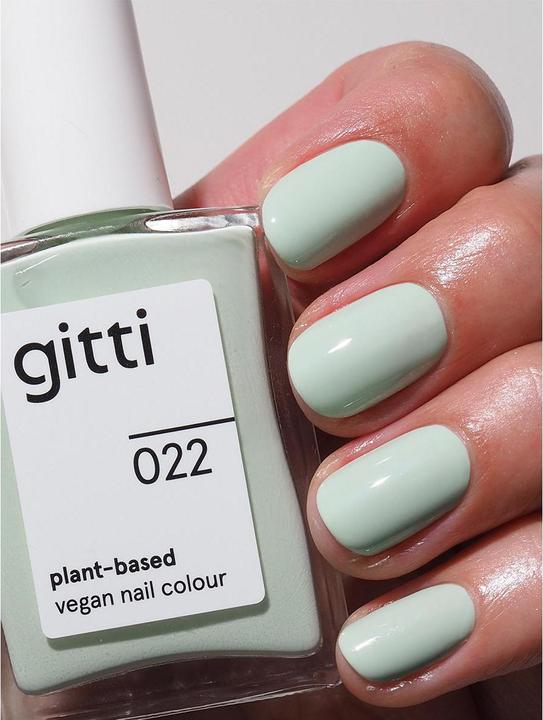 Immagine prodotto Gitti no. 022 Nail Polish Frosty Mint (Menta ghiacciata, Smalto)