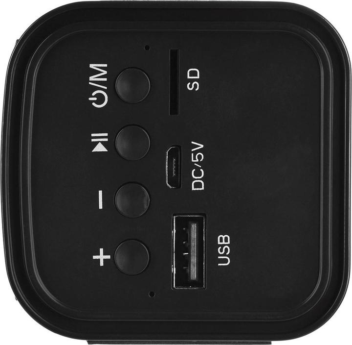 Image du produit Adler AD 1191 Haut-parleur d'horloge, noir (15 h, Fonctionnement sur batterie, Alimentation via port USB)