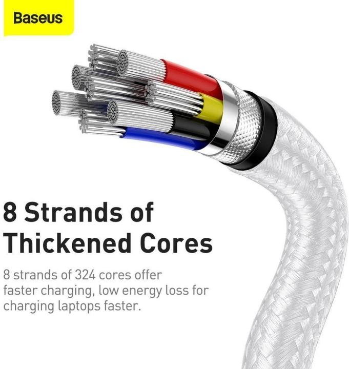 Image du produit Baseus USB C – USB C (1 m, USB 2.0)