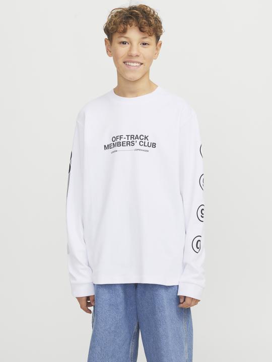 Actual product image Jack & Jones Jcoreflex Tee Ls Crew Neck Styd Aw Jnr (176)