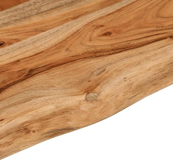 Produktbild VidaXL Tischplatte Rechteckig Baumkante Holzplatte Möbelplatte Massivholz Akazie