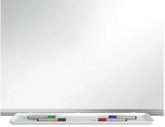 Actual product image Nobo Whiteboard Premium Plus 1915157 steel, 120x120cm (120 x 120 cm)