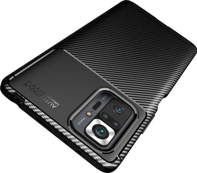 Productafbeelding MU Style Koolstofvezel TPU Softcase-serie (Xiaomi Redmi Note 10 Pro)