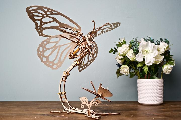 Actual product image Ugears Mechanical butterfly (161 pieces)