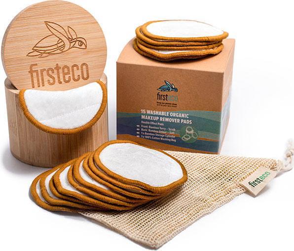 Produktbild Firsteco Abschminkpads Bambus Cylinder Set (Gesichtspflege set)