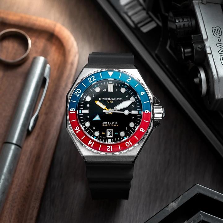 Immagine prodotto Spinnaker SP-5119-44 Orologio Dumas Automatic GMT Uomo 44mm 30ATM (Orologio sub, 44 mm)