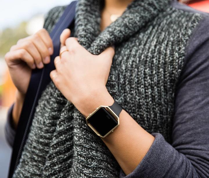Actual product image Fitbit Blaze Bracelet (40 mm, Elastomer)