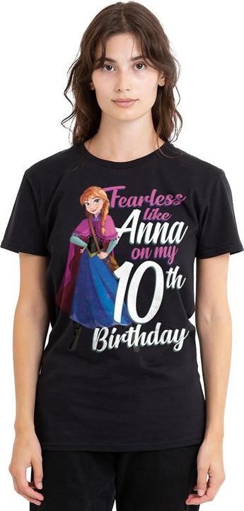 Produktbild Disney Frozen Fearless Like Anna TShirt 10. Geburtstag (L)