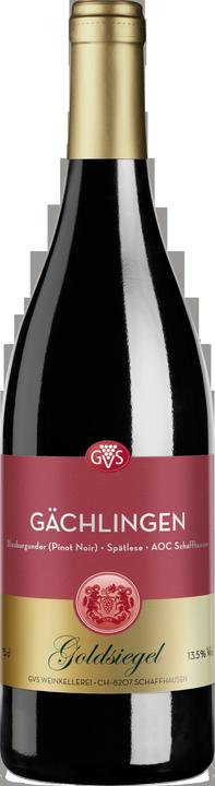 Produktbild GVS Weinkellerei Pinot Noir Spätlese Gächlinger Goldsiegel AOC (1 x 75 cl, 2020)