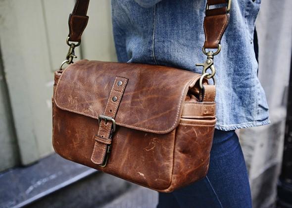 Produktbild ONA Bowery Cognac (Kamera Schultertasche)