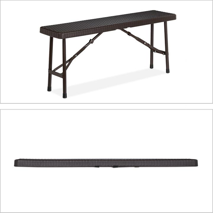Immagine prodotto Relaxdays Panchine pieghevoli