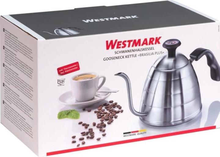 Actual product image Westmark Gooseneck kettle with thermometer Brasilia Plus, 800ml,sb (0.80 l)