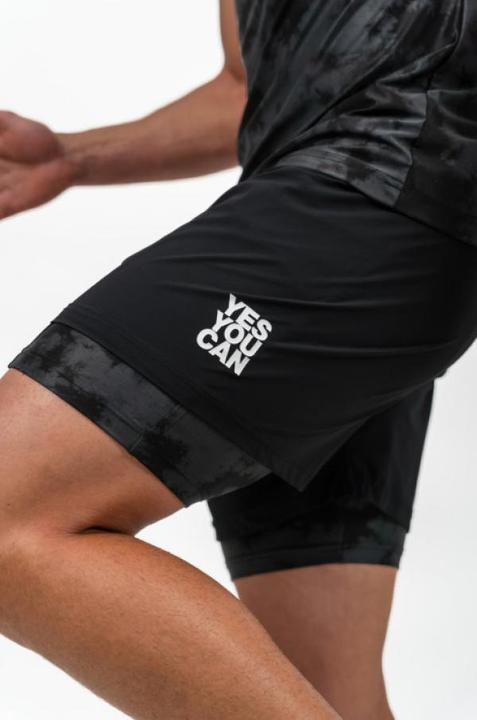 Image du produit Nebbia Compression 2in1 Shorts Performance 335 - black (L)