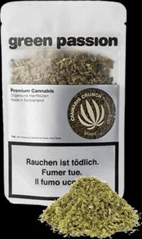 Image du produit Green Passion Cannabis Crunch (100 g, Intérieur)