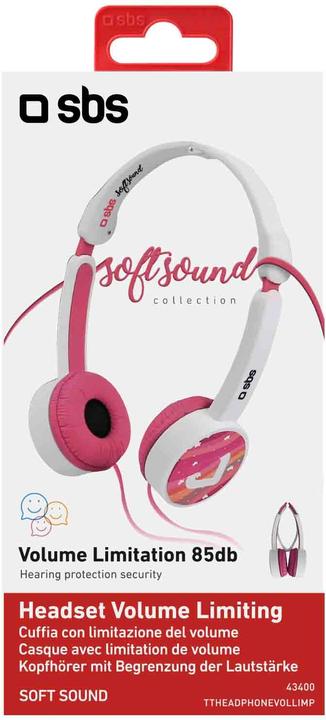 Image du produit SBS Casque avec limitation du volume jusqu'à 85 db (Sans fil)
