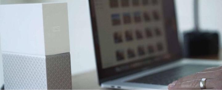 Actual product image WD My Cloud Home (1 x 2 TB, WD Red)