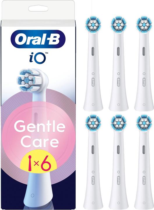 Oral-B iO Gentle Care toothbrush heads, 6 pcs (6 x)