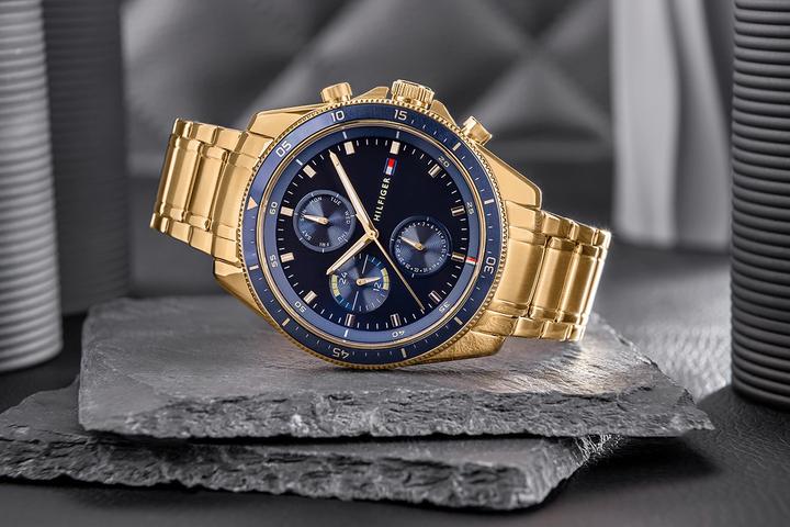 Actual product image Tommy Hilfiger Parker (Analogue wristwatch, 44 mm)