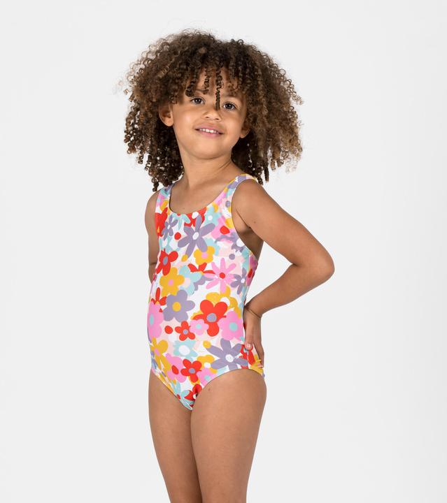 Immagine prodotto Nabaiji Badeanzug Baby/Mädchen - Print Blumen rot (76, 78, 80 C)