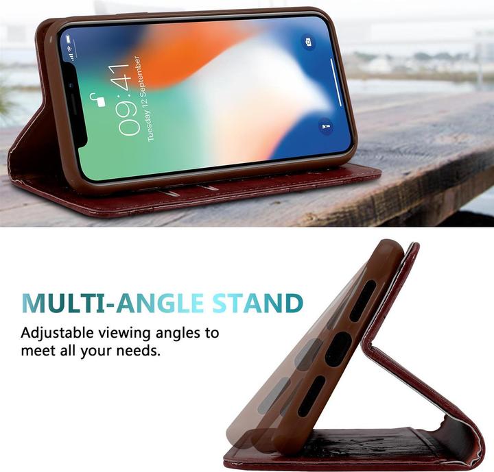 Immagine prodotto Cadorabo Copertina del libro con ornamenti (Apple iPhone XS Max)