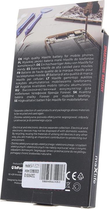 Produktbild Maxlife Akku für Samsung Galaxy J5 2016 J510 EB-J510CBE 2900mAh