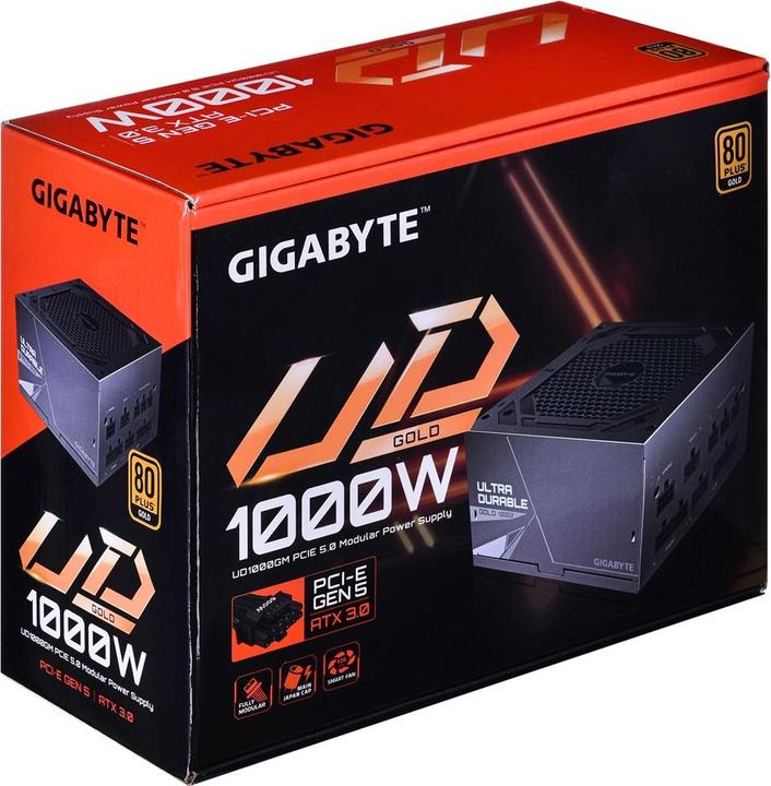 Actual product image Gigabyte GP-UD1000GM PG5 2.0 (1000 W)