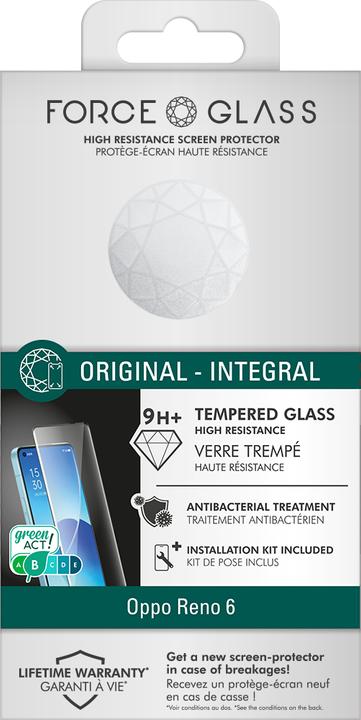 Produktbild Bigben Connected Displayschutz aus Glas (1 Stück, Oppo Reno 6)