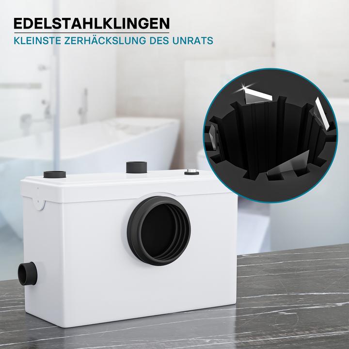 Produktbild Wiltec Toiletten-Abwasserpumpe