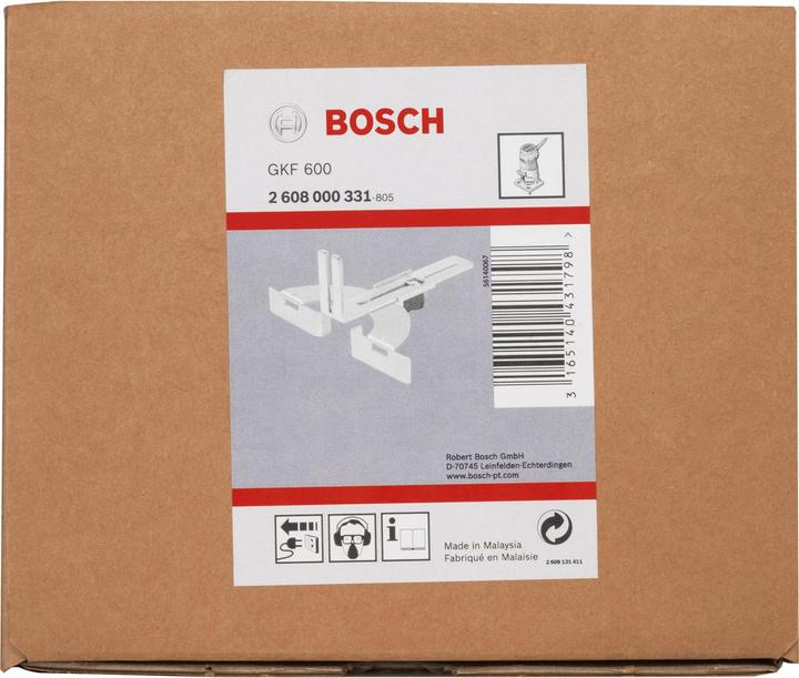Image du produit Bosch Professional Zubehör Guide parallèle pour chanfrein (18 cm)