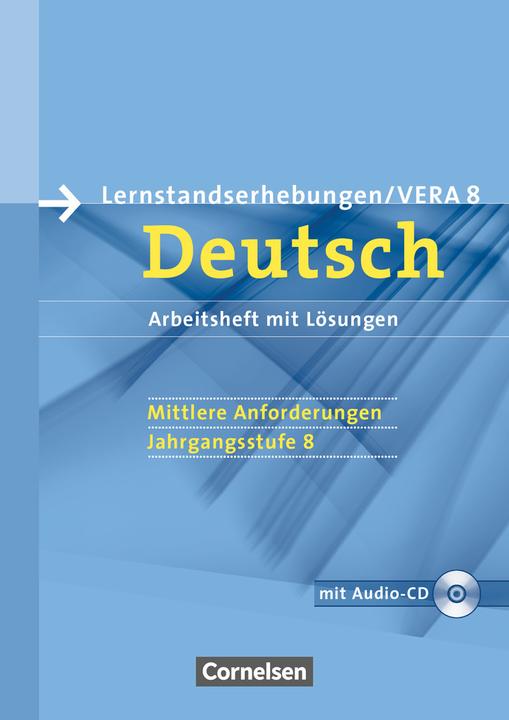 Produktbild VERA 8. Deutsch. Arbeitsheft (Deutsch, Birgit Patzelt, 2008)