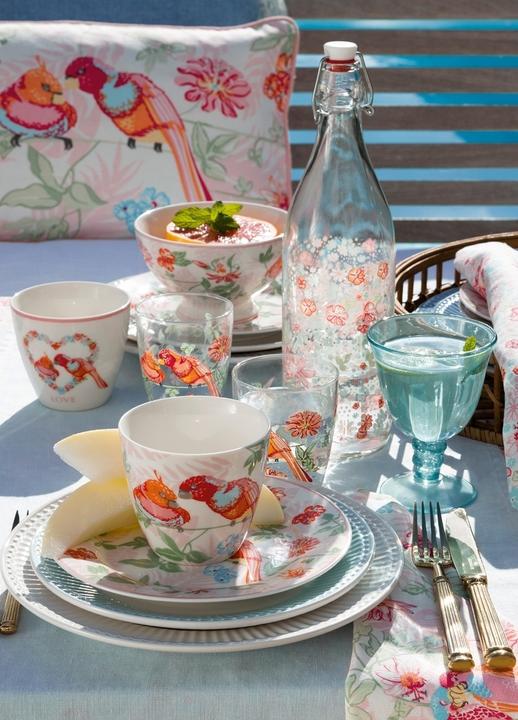 Immagine prodotto Greengate Tovaglia Lula bianca 150 x 150 cm (150 x 150 cm)