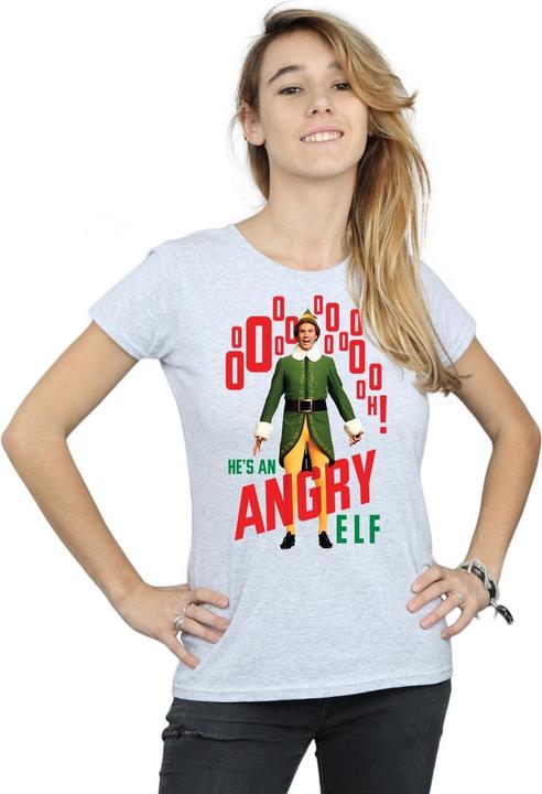 Immagine prodotto Elf Angry Maglietta Donna (M)