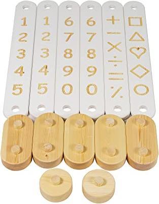 Produktbild Activity Board Balancierbalken mit 5 Balancierbrettern für Kinder - Parcour Balancierbalken aus Holz | Sinnespfad
