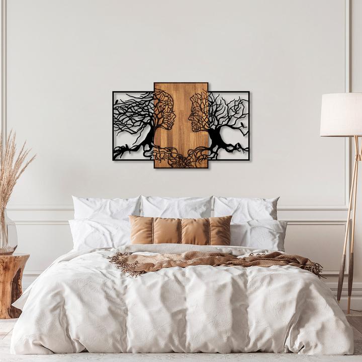 Actual product image Wallxpert Woodland Wooden Wall Accessory