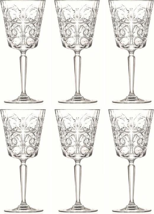 Actual product image Rcr Tattoo Goblet (29 cl, 6 Glasses, Red wine glasses)