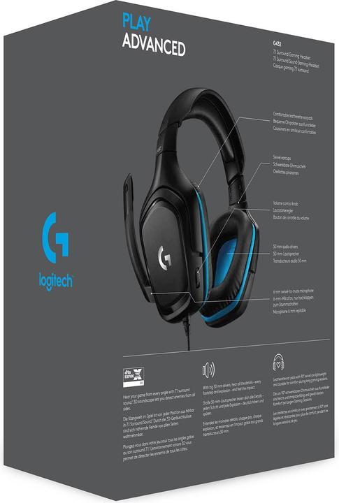 Image du produit Logitech G G432 (Filaire)