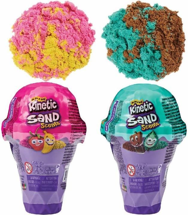 Immagine prodotto Spin Master 6058757 KINETIC SAND Coni Gelato Ass.to sabbia cinetica, sabbia colorata