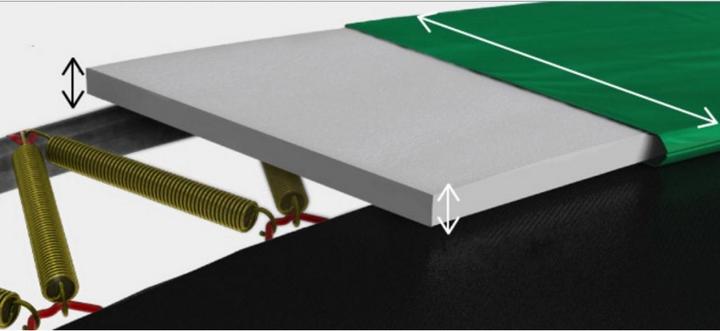 Produktbild BERG Champion 380cm Airflow Trampolin GRAU + Sicherheitsnetz Deluxe (380 cm)
