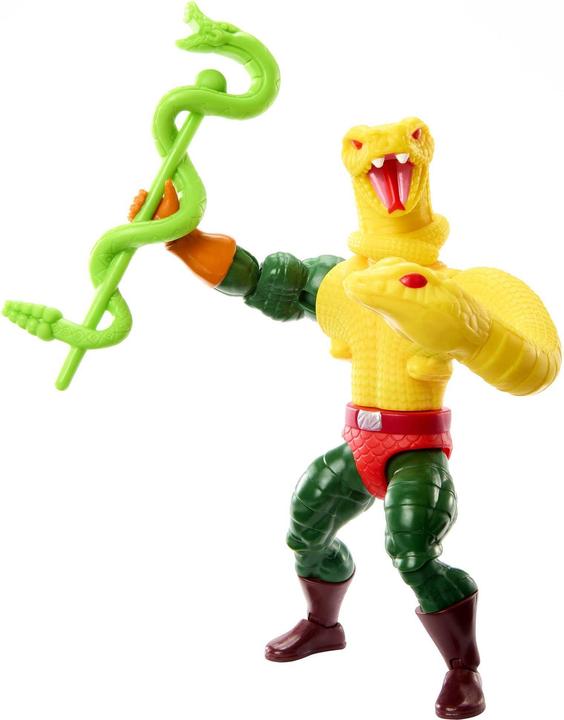 Actual product image Mattel Masters of the Universe Origins Actionfigur Deluxe King Hiss