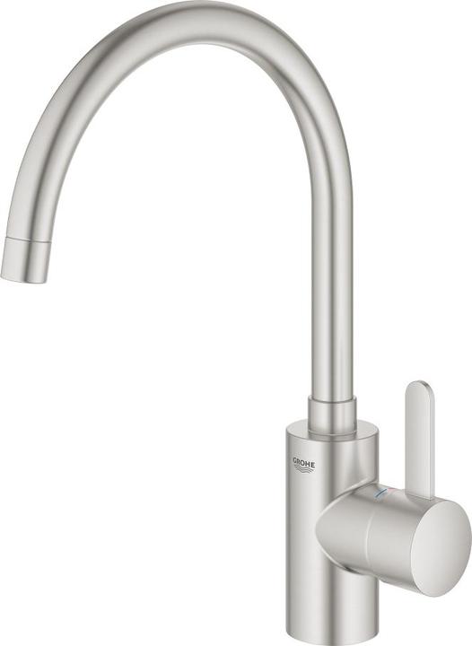 Actual product image Grohe Kitchen mixer with single-lever mixer Eurosmart Cosmopolitan supersteel matt 32843