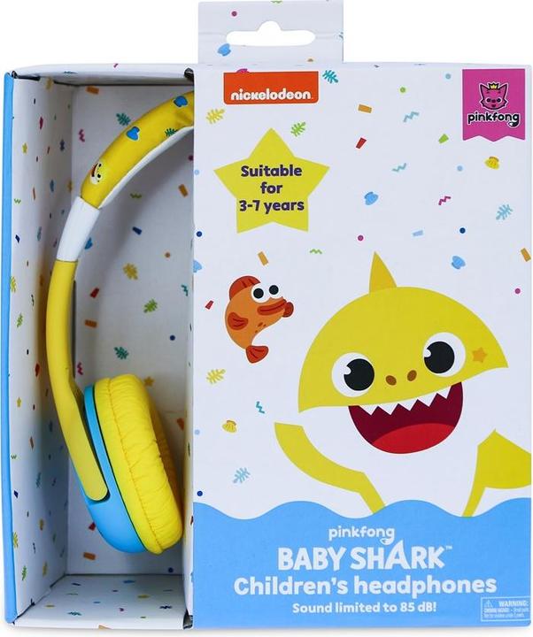 Actual product image OTL Junior Headphones - Baby Shark Holiday (BS0845)