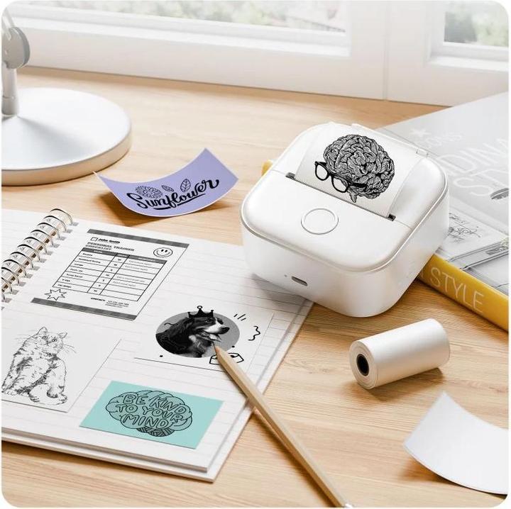 Actual product image Phomemo T02 Mini-Drucker (Bluetooth)
