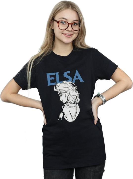 Produktbild Disney Frozen Elsa Profile Sketch TShirt (S)