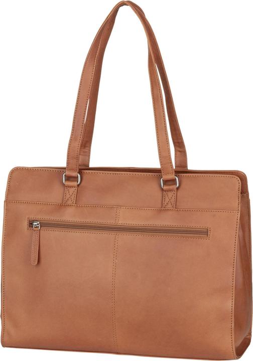 Actual product image The Chesterfield Brand Fidenza leather shoulder bag 40 cm laptop compartment (20 l)