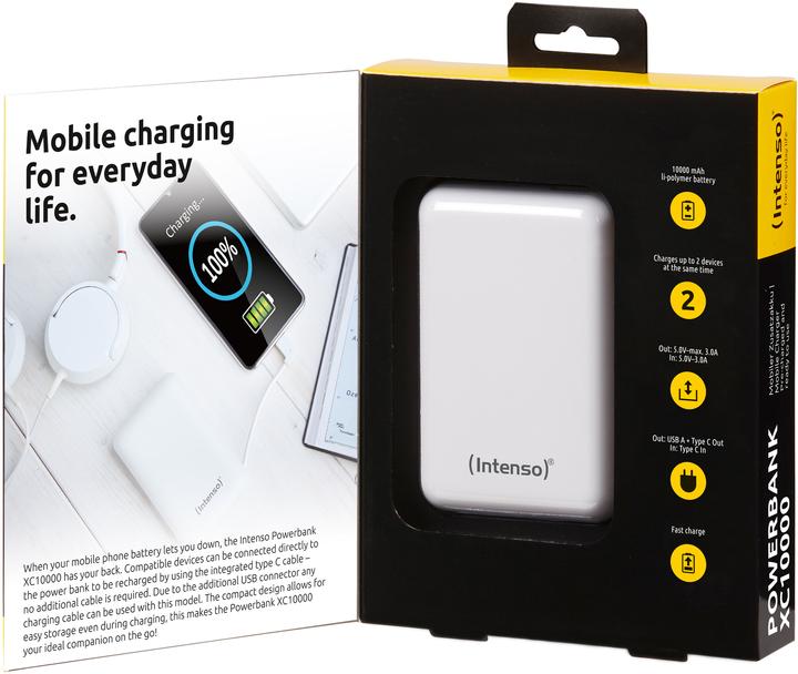 Actual product image Intenso XC10000 (10000 mAh, 37 Wh)