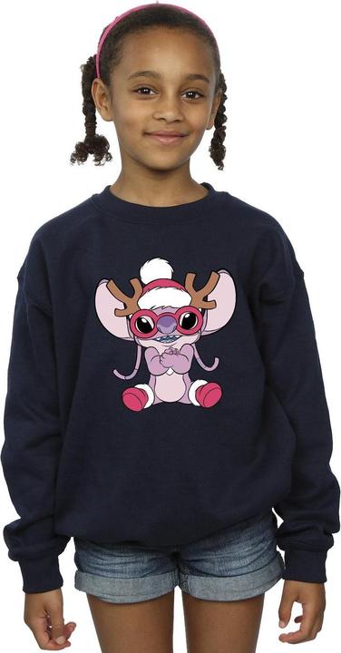Image du produit Disney - Sweat LILO & STITCH ANGEL REINDEER - Fille (140, 146)