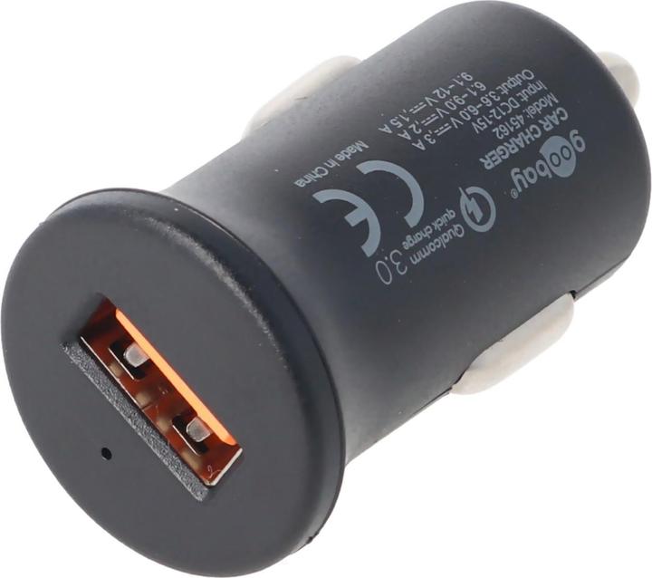 Produktbild Goobay USB-Autoschnellladegerät